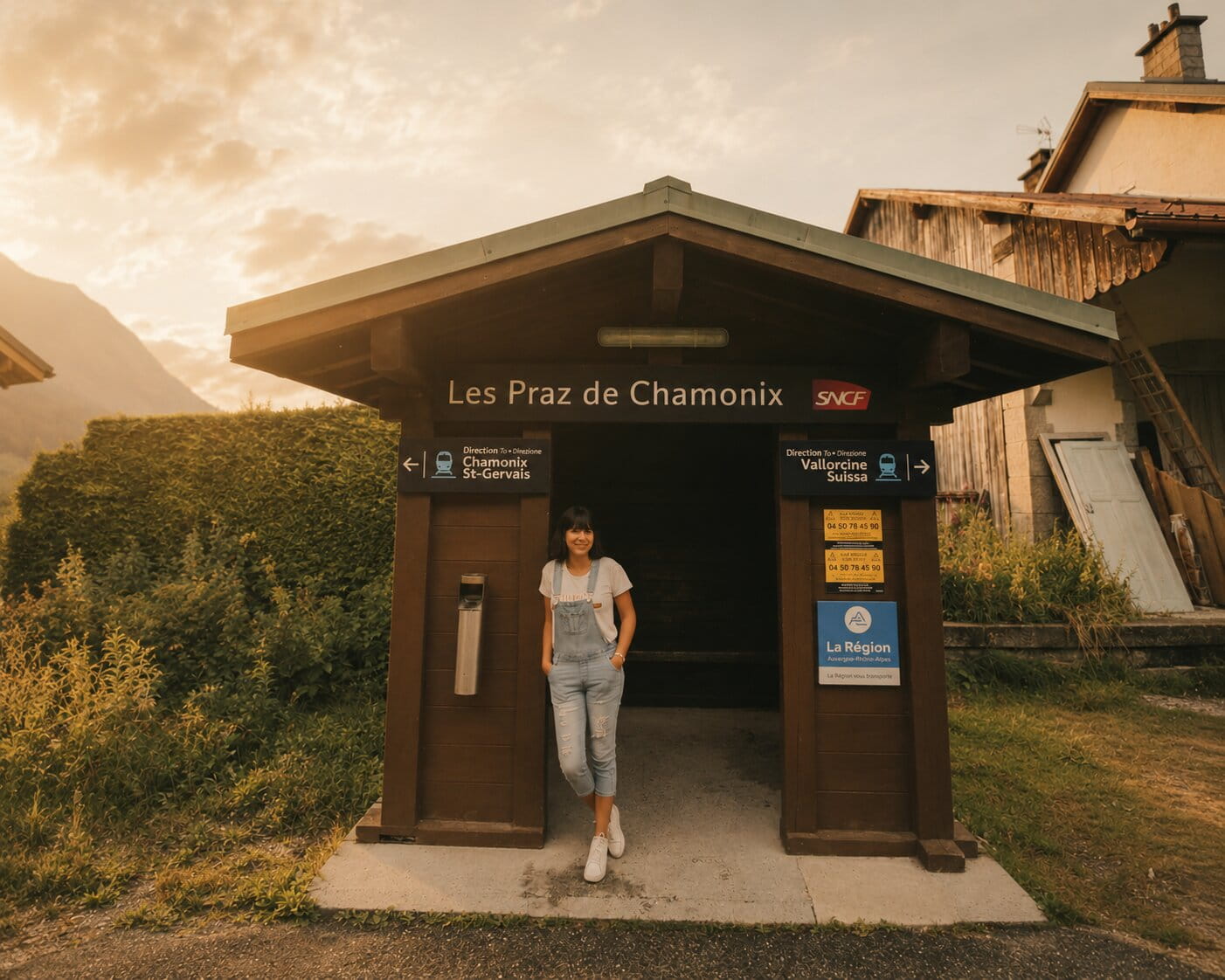 Roza in Chamonix