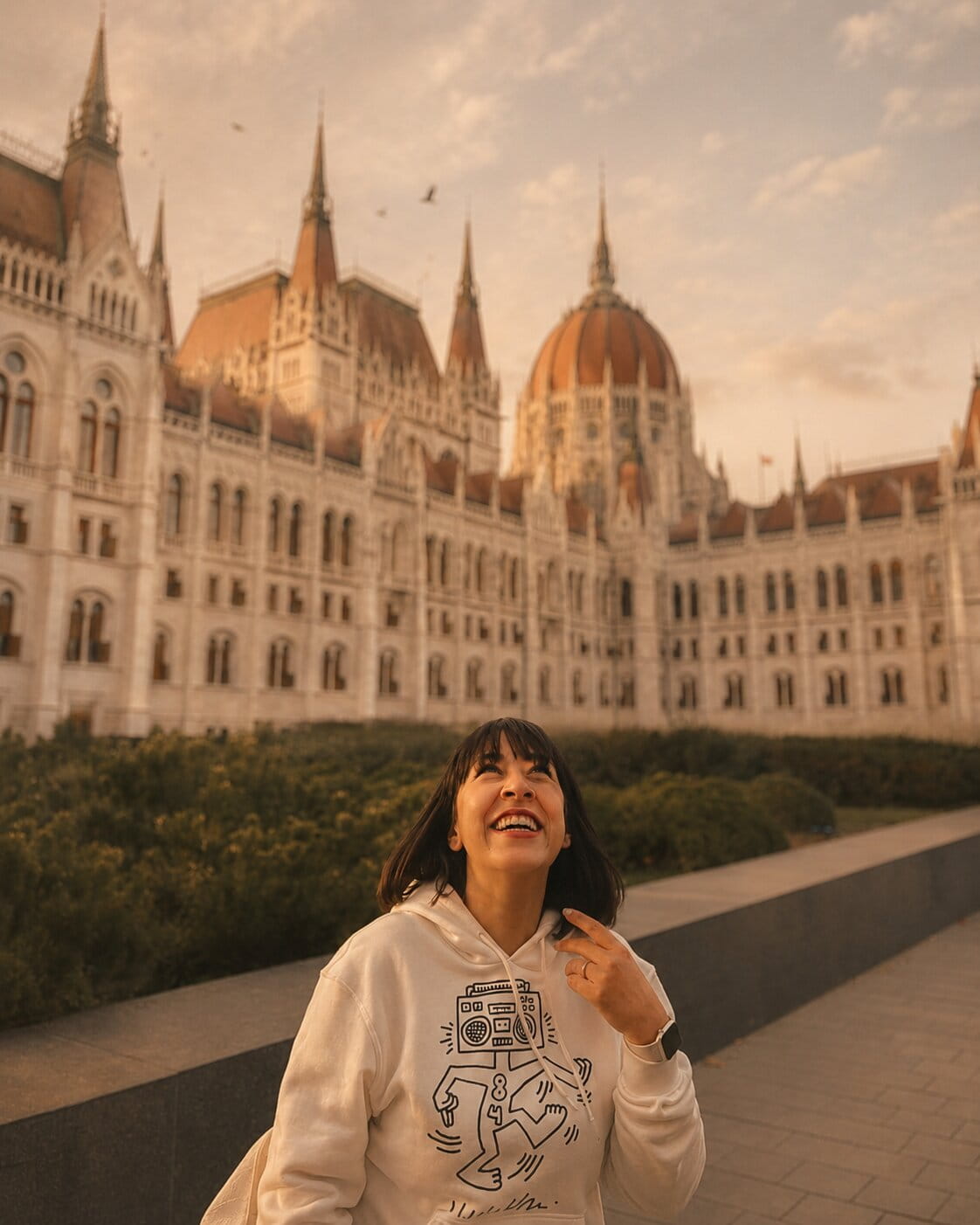 Roza in Budapest